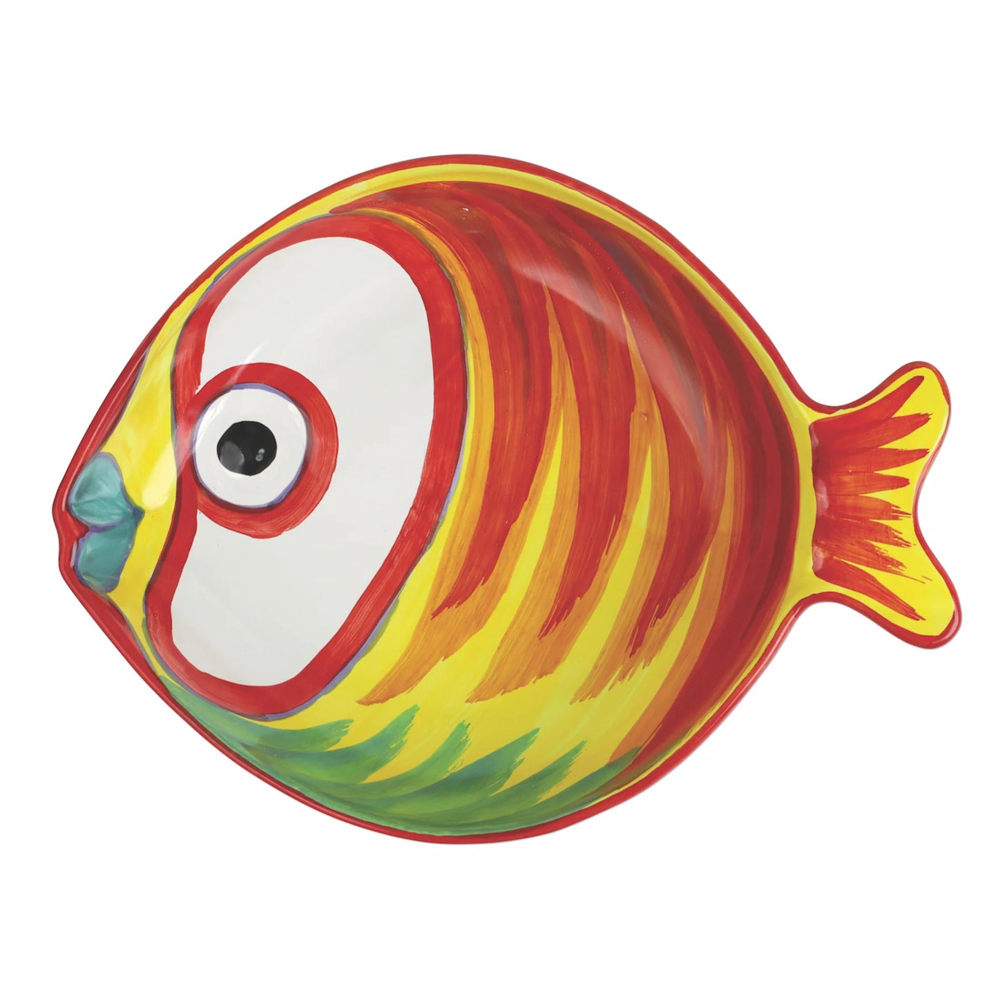 Vietri Pesci Colorati Fish Med Serving Bowl