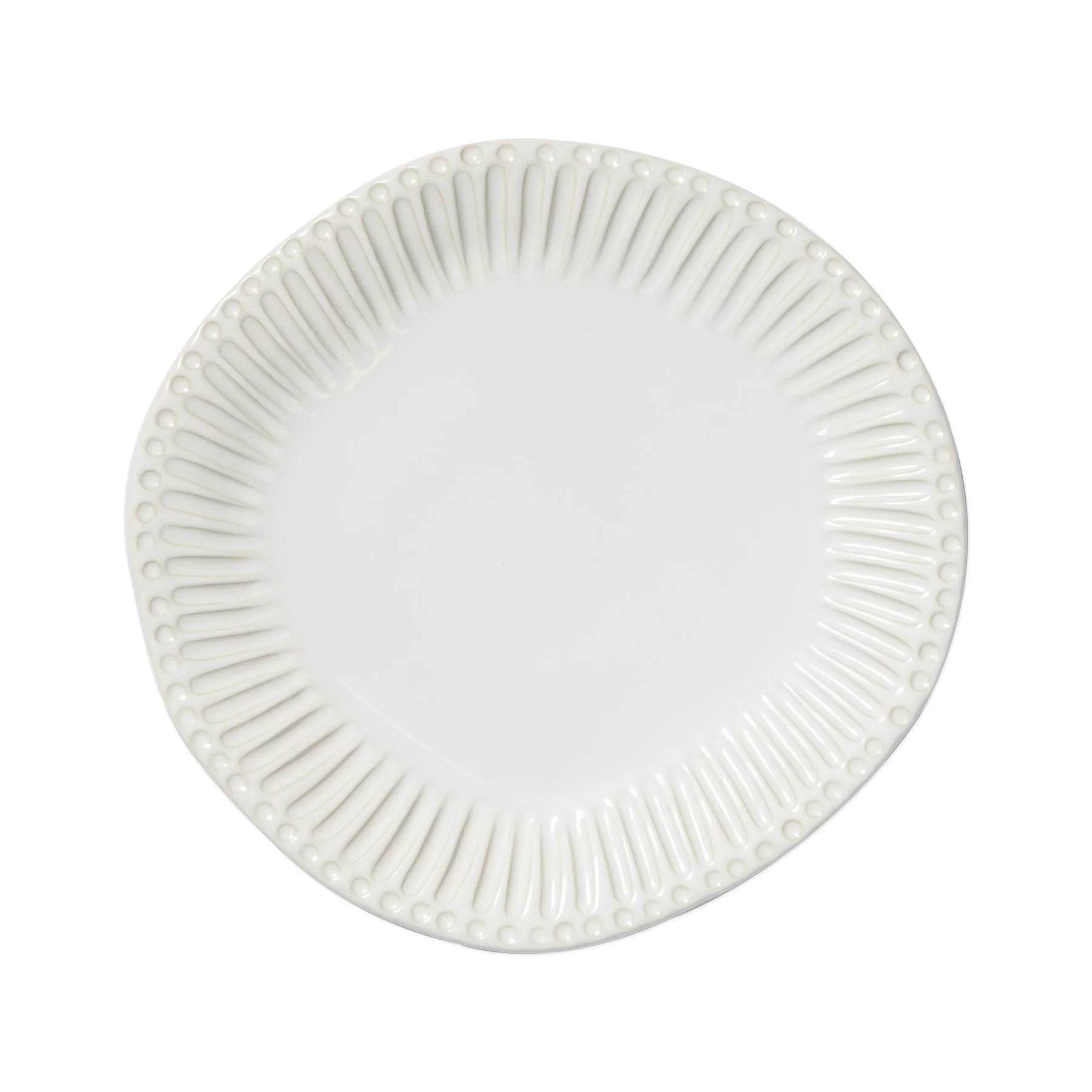 Vietri Incanto Stone Stripe Dinner Plate