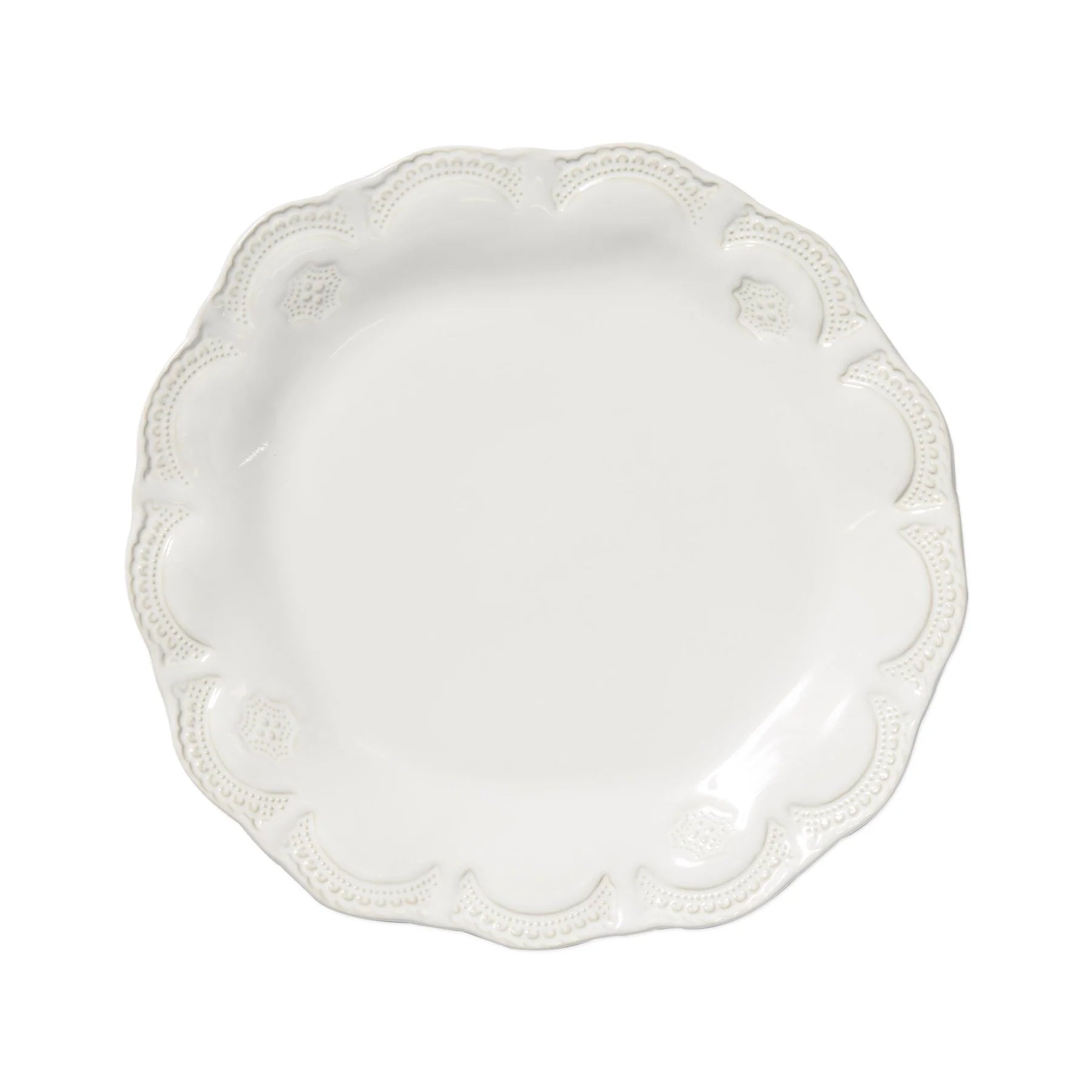 Vietri Incanto Stone Lace Dinner Plate