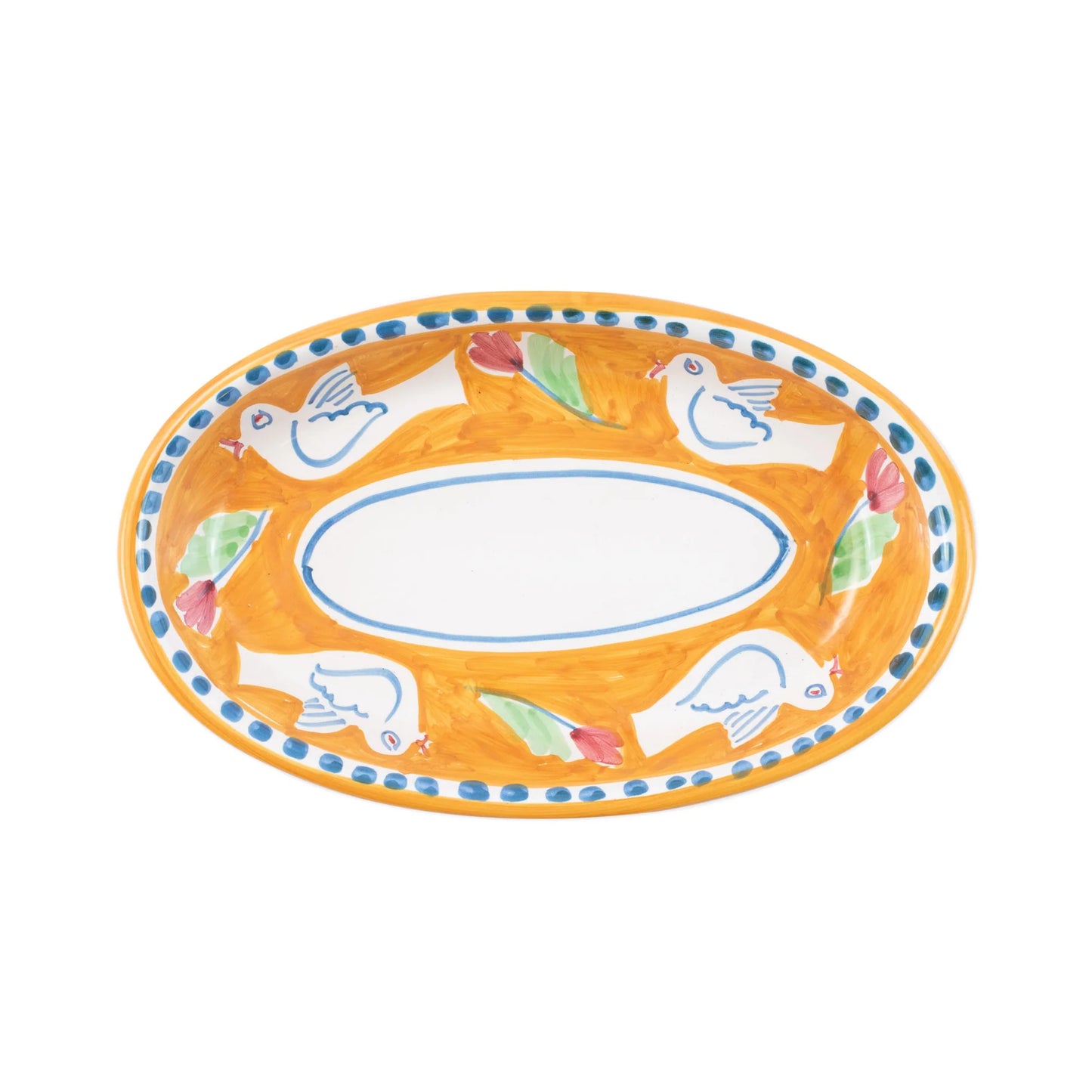 Vietri Campagna Small Oval Tray