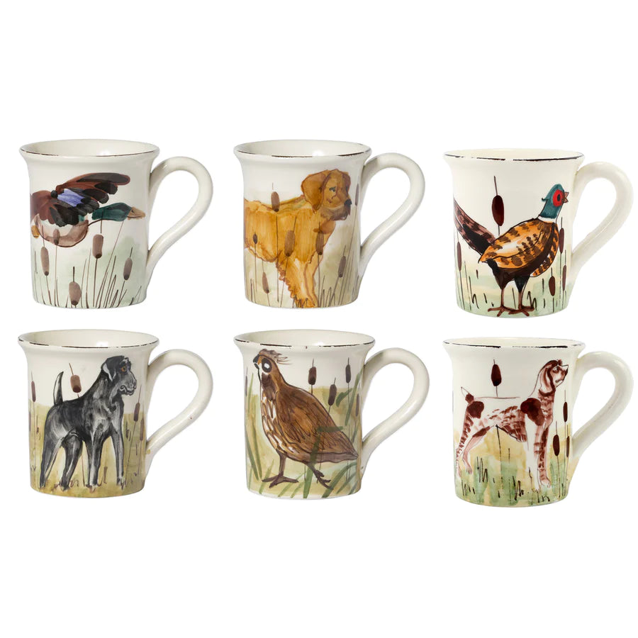 Vietri Wildlife mugs